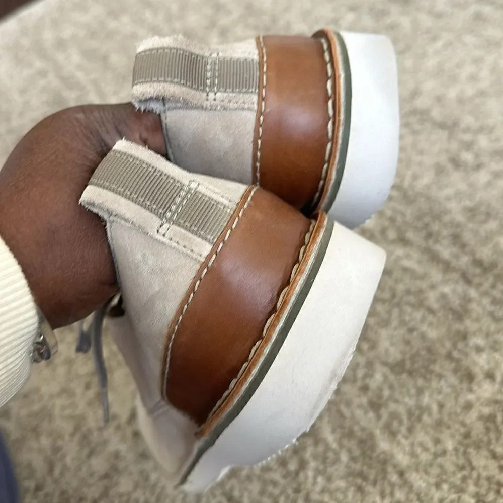 Clark’s Collection Nubuck Leather Golf String-Up Men’s Shoes 12